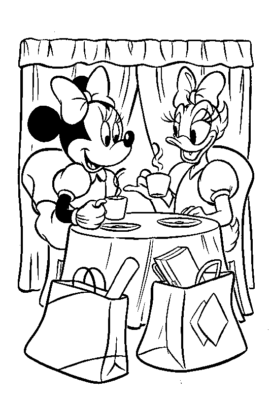 Kidsnfun.de Malvorlage Mickey Mouse Mickey Mouse