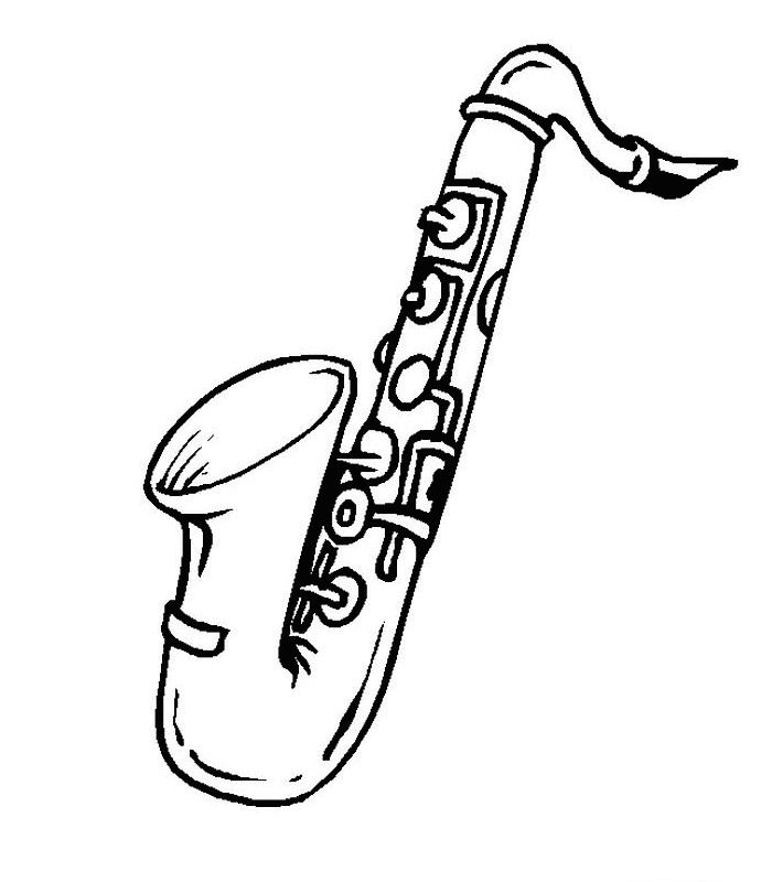 Kids-n-fun.de | Malvorlage Musikinstrumente Musikinstrumente
