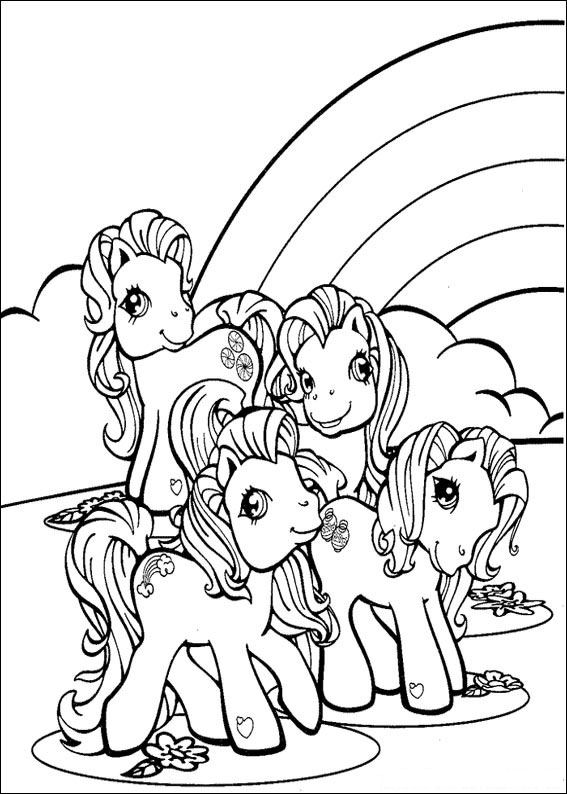 kidsnfunde  malvorlage my little pony my little pony