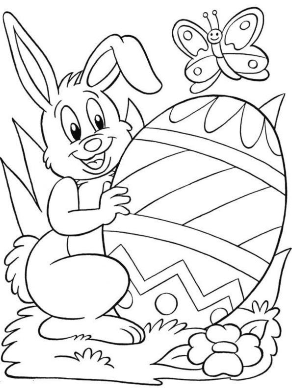 Kids-n-fun.de | Malvorlage Ostern Ostern
