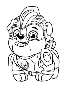 Kids N Fun De 24 Ausmalbilder Von Paw Patrol Mighty Pups