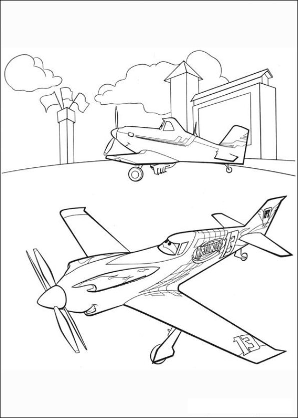 Planes Dusty Malvorlagen Coloring And Malvorlagan