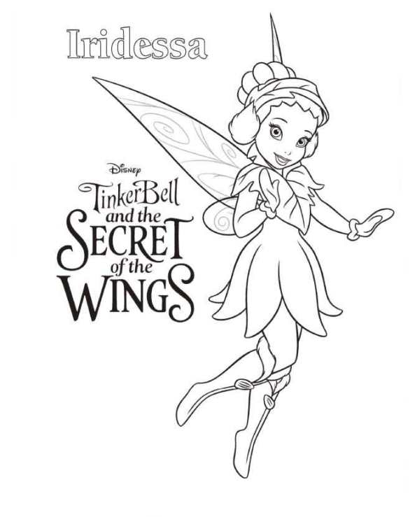 Kids-n-fun.de | Malvorlage Tinkerbell Das Geheimnis der ...