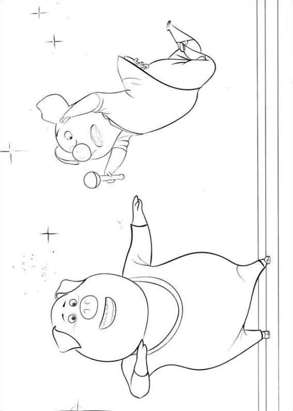 Kids-n-fun.de | 31 Ausmalbilder von Sing