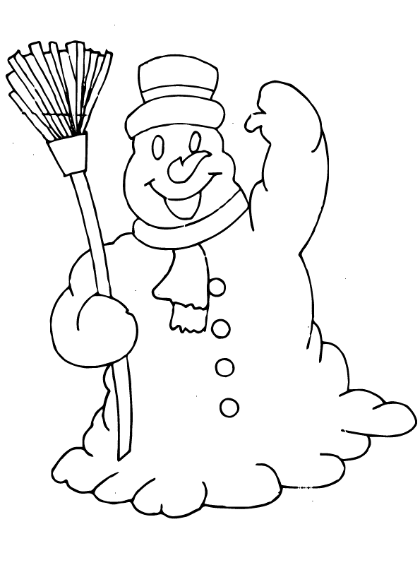 Coloring Book Skating Snowman Theme 1 Stock Vector - Illustration of seasonal, s