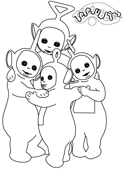 Teletubbies Malvorlagen Coloring And Malvorlagan