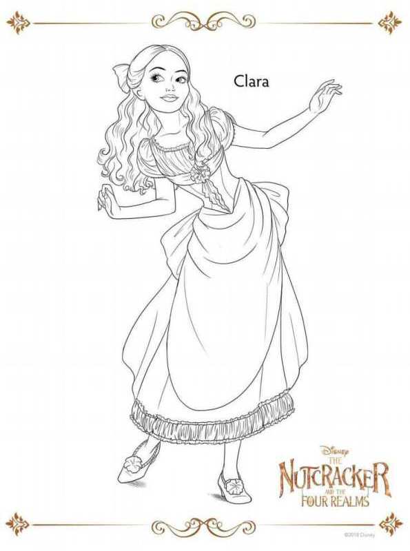 Kidsnfun.de Malvorlage Der Nussknacker Clara Kidsnfun.de Malvorlage Der Nussknacker Clara