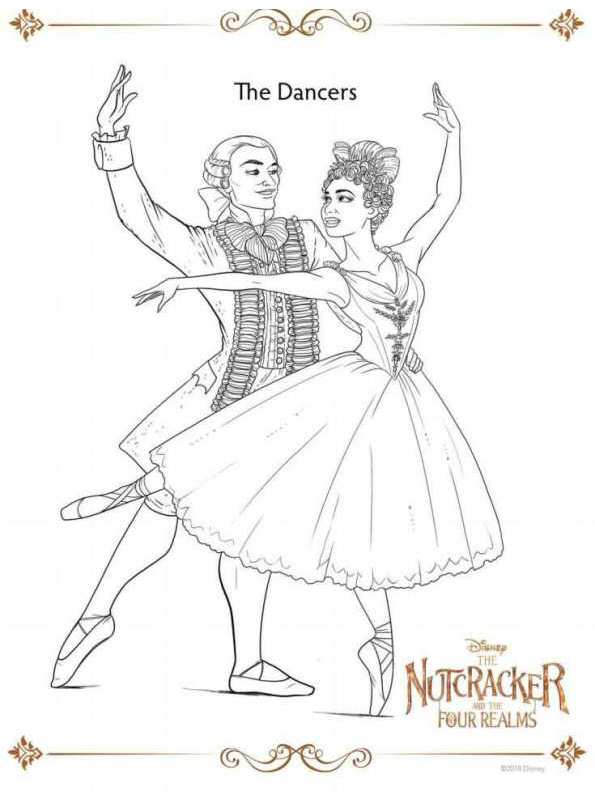 Kidsnfun.de Malvorlage Der Nussknacker Dancers Kidsnfun.de Malvorlage Der Nussknacker Dancers