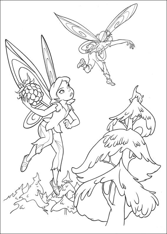 Tinkerbell Silberhauch Malvorlagen Coloring And Malvorlagan