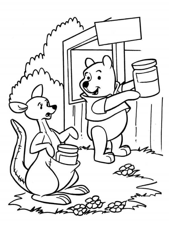kidsnfunde  malvorlage winnie puuh winnie puuh